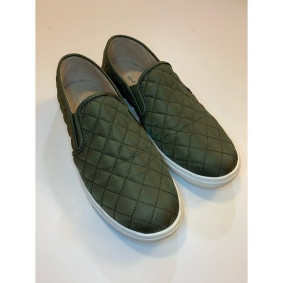 Steve Madden Shoes - Steve Madden Green Slip On Shoes